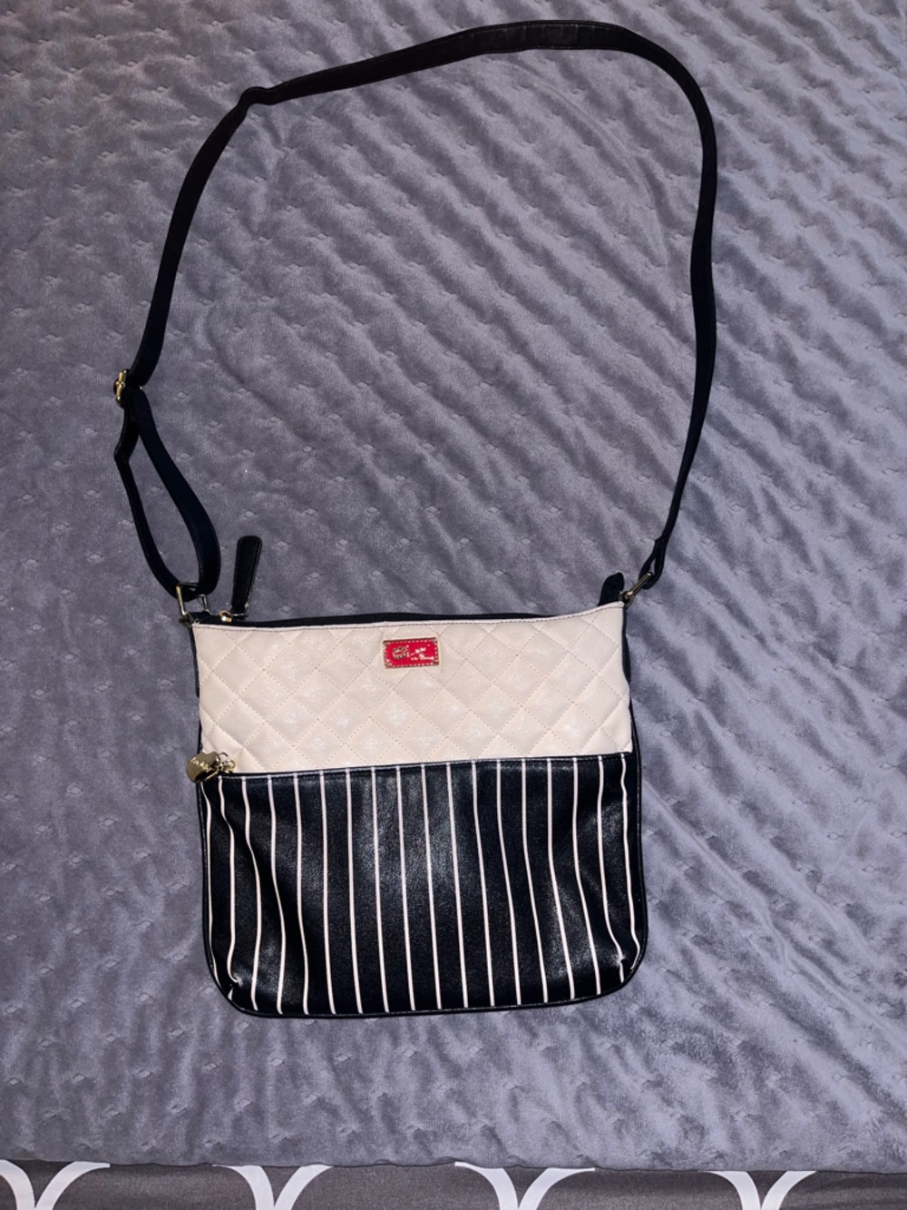 Betsy Johnson Quilted Crossbody Bag